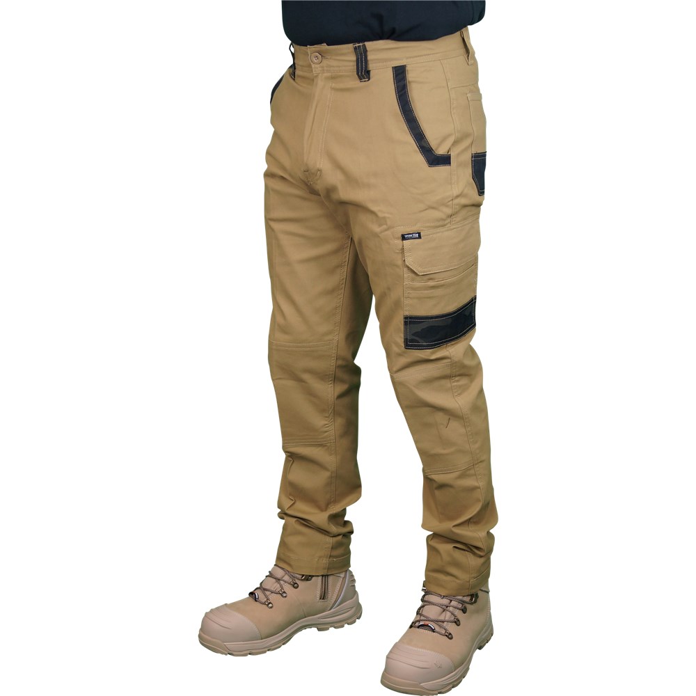 Decoy Canvas Modern Fit Stretch Cargo Pants - Workit Workwear