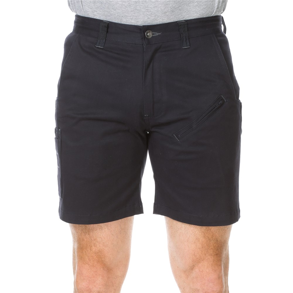 SHORTS | 6028 | Decoy Stretch Satin Modern Shorts | WORKIT Workwear