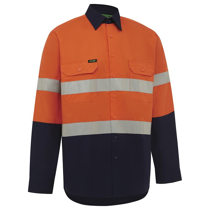Hi Vis Lightweight Long Sleeve Taped Shirt